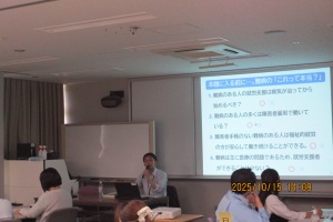 群馬での発表の様子