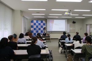 山梨での発表の様子